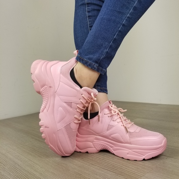 90's Style Grunge Chunky Dad Fashion Sneakers-C1 - Picture 2 of 8